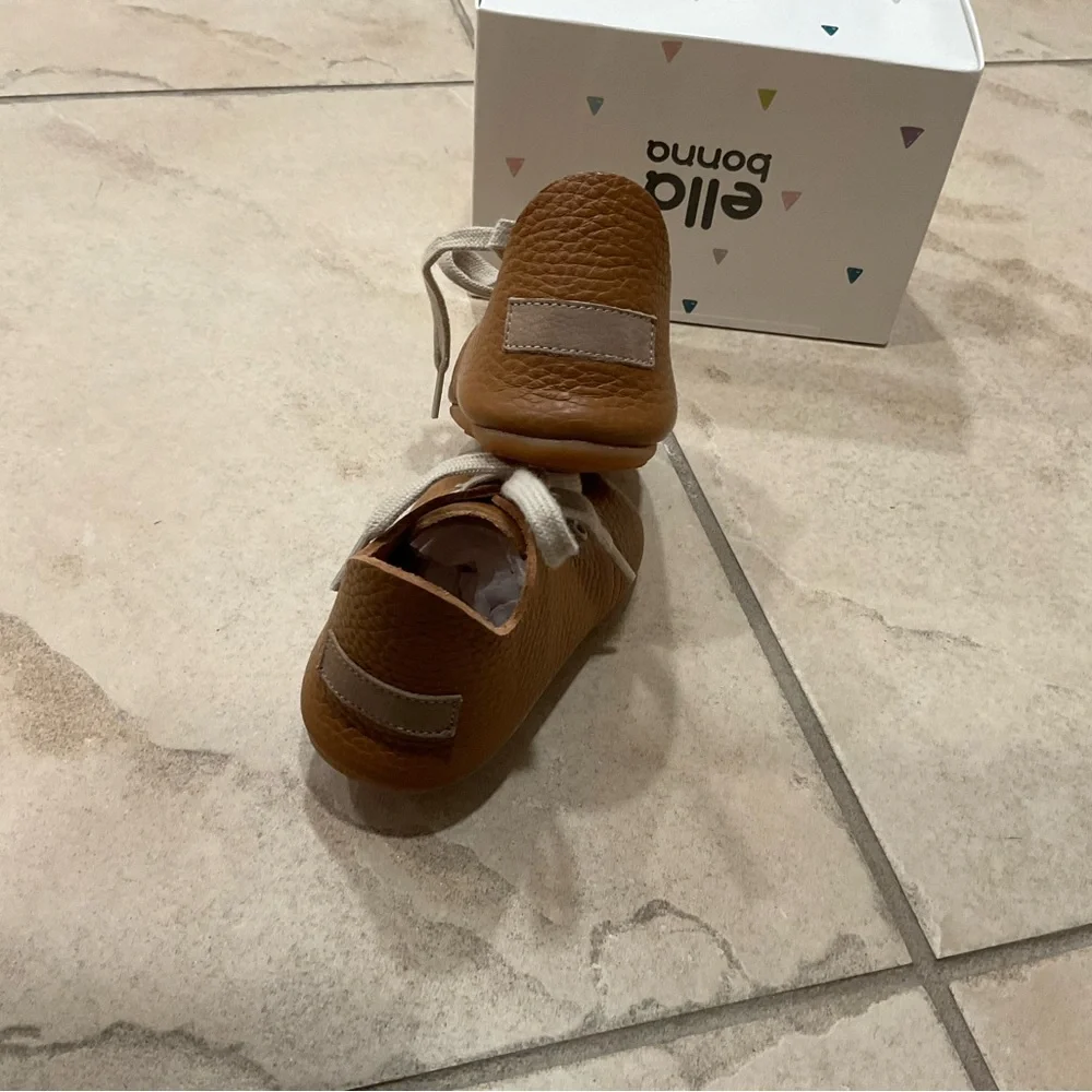 Ella bonna Brown Kids Shoes